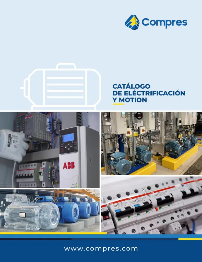 Potencia y control, variadores, motores de ABB